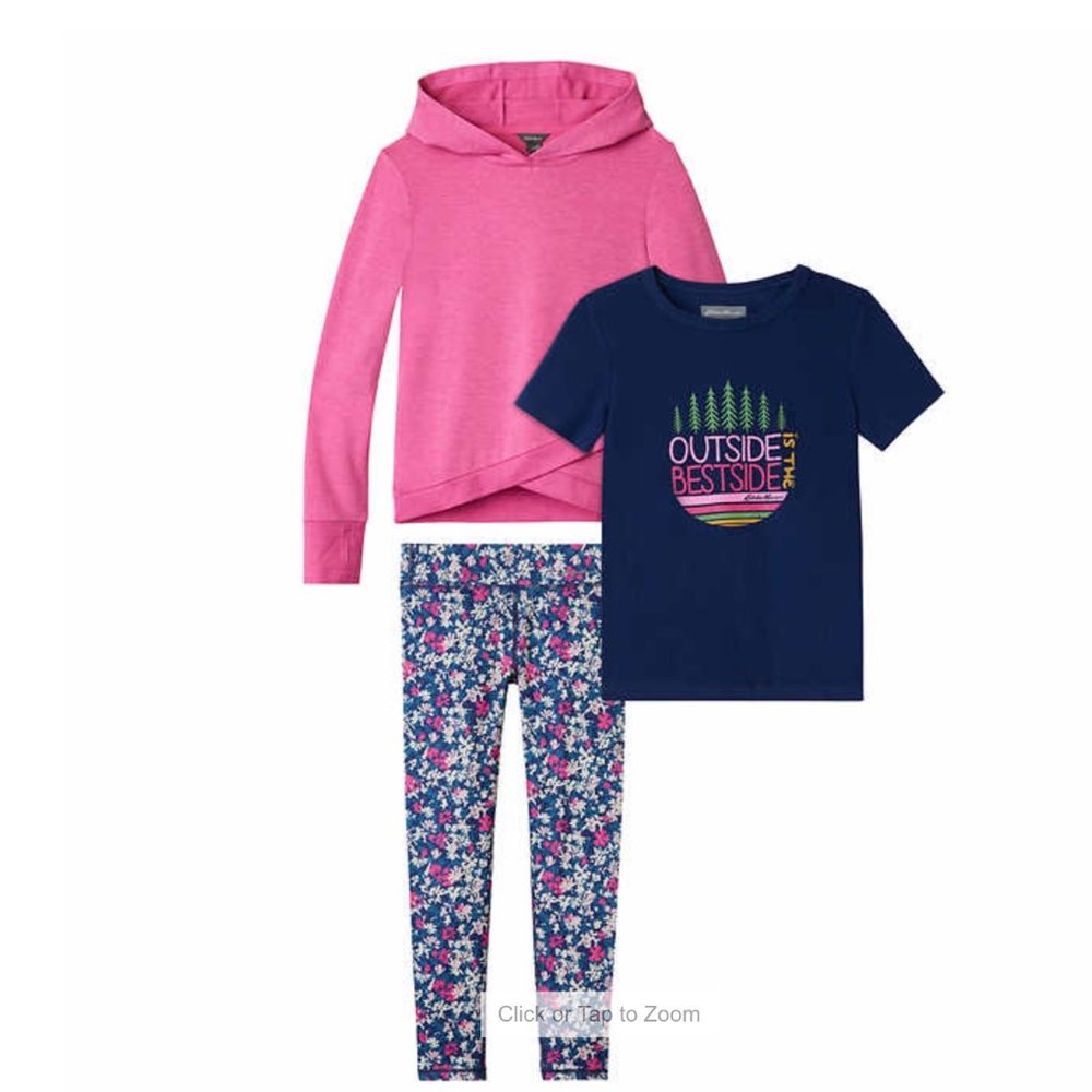 NWT Eddie Bauer Youth 3-piece Set